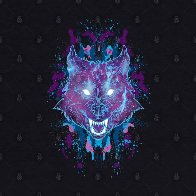 Starry Wolf by RioBurton